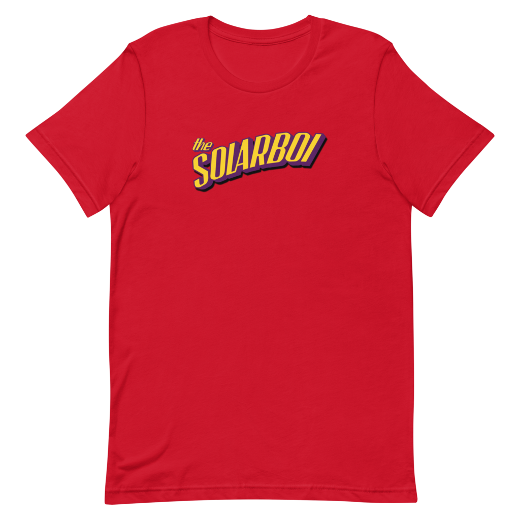 solarboi logo tee